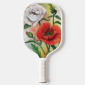 Poppies Pickleball Paddle (Vorderseite)