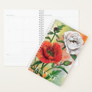 Poppies Planner Planer