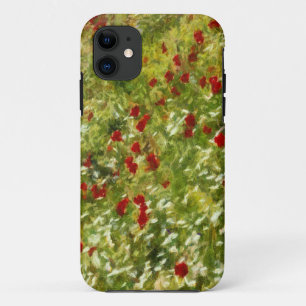 Poppies Pointillism Art Abstrakt Art Case-Mate iPhone Hülle