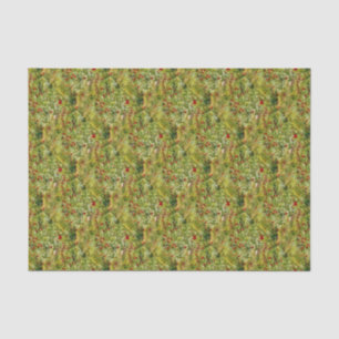 Poppies Pointillism Art Abstrakt Art Seidenpapier
