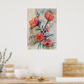 Poppies Poster (Küche)