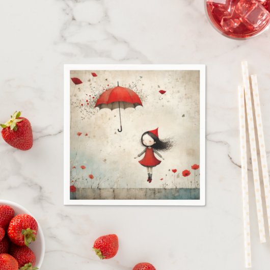 Poppies Serviette (Beispiel)