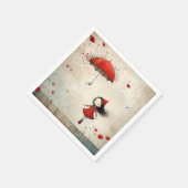 Poppies Serviette (Ecke)