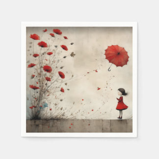 Poppies Serviette