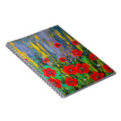 Poppies Spiral Foto Notebook Notizblock (Rechte Seite)