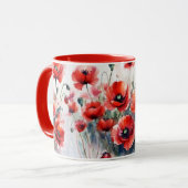Poppies Tasse (Vorderseite Links)