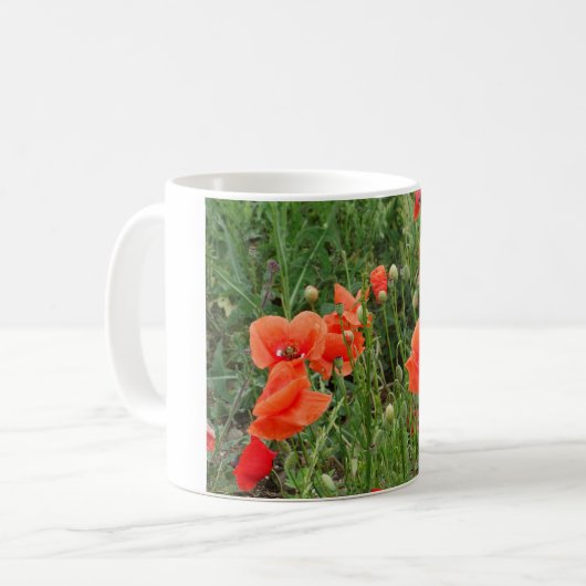 Poppies Tasse (Vorderseite Links)