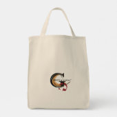 Poppies Tote Bag Tragetasche (Rückseite)