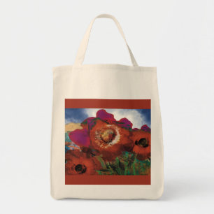 Poppies Tote Bag Tragetasche
