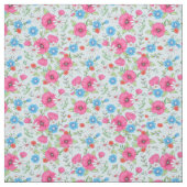 Poppies und Daisies Fabric Stoff (Muster)