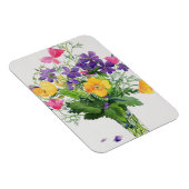 Poppies und Geranien Magnet (Rechte Seite)