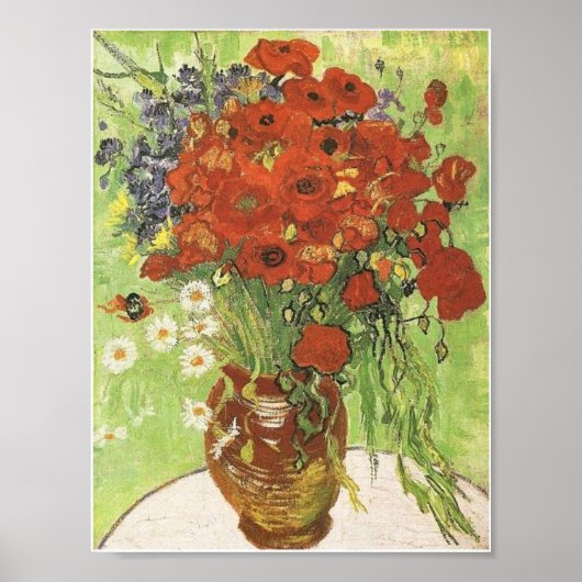 Poppies van gogh poster (Vorne)