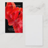 Poppies Visitenkarte (Vorne/Hinten)