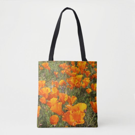 Poppies von California Allover Tasche (Vorderseite)