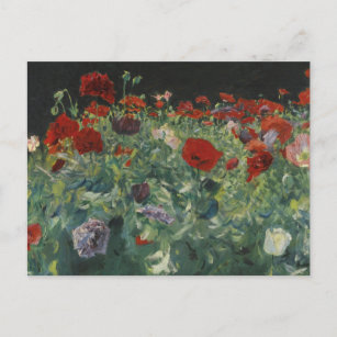 Poppies von John Singer Sargent Postkarte