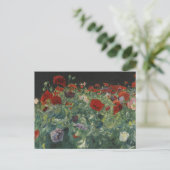 Poppies von John Singer Sargent Postkarte (Stehend Vorderseite)