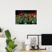 Poppies von John Singer Sargent, Vintage Blume Poster (Heimbüro)