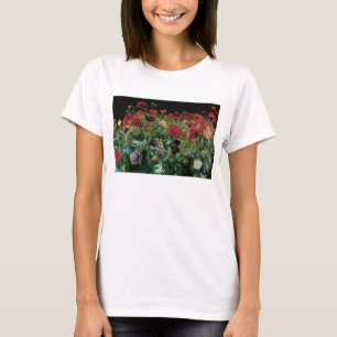 Poppies von John Singer Sargent, Vintage Blume T-Shirt