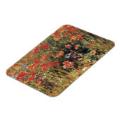 Poppies von Robert Vonnoh, Vintager Impressionismu Magnet (Linke Seite)