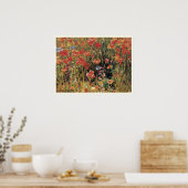 Poppies von Robert Vonnoh, Vintager Impressionismu Poster (Küche)