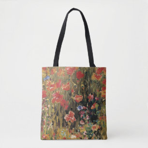 Poppies von Robert Vonnoh, Vintager Impressionismu Tasche