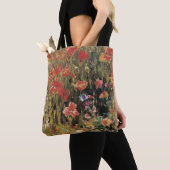 Poppies von Robert Vonnoh, Vintager Impressionismu Tasche (Von Nahem)