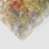 Poppies Watercolor Landscape Decoupage Seidenpapier (Ausschnitt)