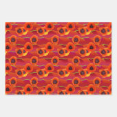 Poppies werden sie schlafen lassen geschenkpapier set (Vorderseite)
