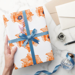 Poppies Wrapping Paper Geschenkpapier