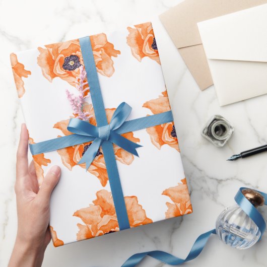 Poppies Wrapping Paper Geschenkpapier (Schenken)