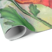 Poppies Wrapping Paper Geschenkpapier (Rolleneckpunkt)