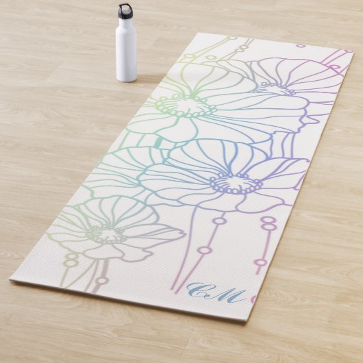 Poppies Yogamatte (Beispiel)