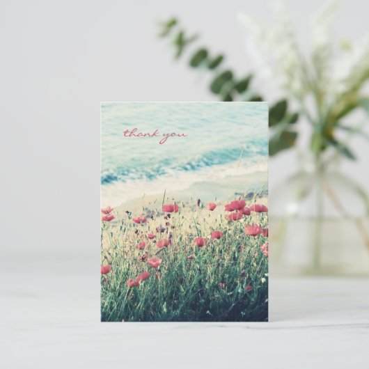 Poppiessee Postkarte (Stehend Vorderseite)