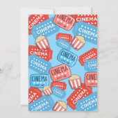 Poppin Birthday Einladungskarte (Rückseite)