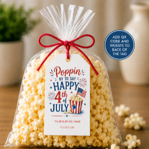 Poppin By 4th of July Geschäft Geschenkanhänger