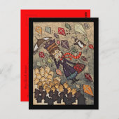 Poppin' Bye Postkarte (Vorne/Hinten)