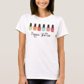 Poppin-Flaschen T-Shirt (Vorderseite)