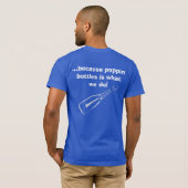 Poppin Flaschen T-Shirt (Schwarz voll)