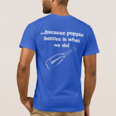 Poppin Flaschen T-Shirt (Rückseite)