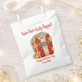 Poppin' Funny Cat Popcorn Valentine Geschenktütchen (Ausgeschnitten)