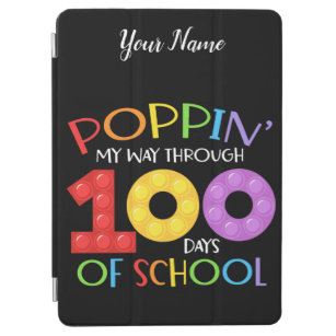 Poppin meinen Weg durch 100 Schultage iPad Air Hülle