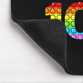 Poppin meinen Weg durch 100 Schultage Mousepad (Ecke)