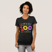 Poppin meinen Weg durch 100 Schultage T-Shirt (Vorne ganz)