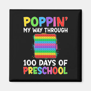 Poppin meinen Weg durch 100 Tage der Vorschule Jun Magnet