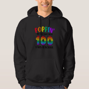 Poppin meinen Weg durch 100 Tage Schulkinder 100 t Hoodie
