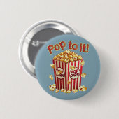 Poppin 'mit Stil - "Los geht's!" Button (Vorne & Hinten)