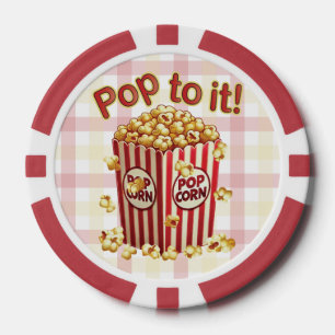 Poppin 'mit Stil -"Los geht's!" Pokerchips