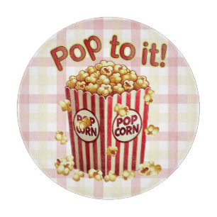 Poppin' mit Stil - "Los geht's!" Schneidebrett