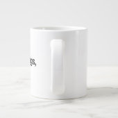 Poppin' Tags Bro Jumbo-Tasse (Rückseite)