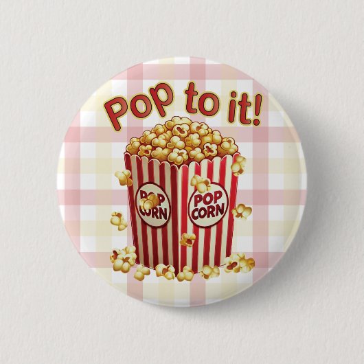 Poppin' with Style - "Pop dazu!" Button (Vorderseite)